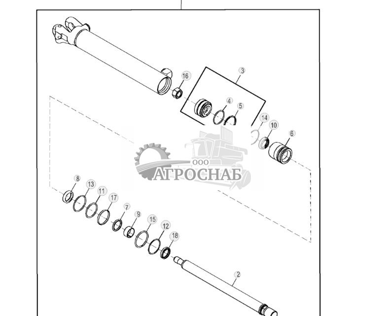 Компоненты, передний цилиндр рулевого управления - ST880920 130.jpg